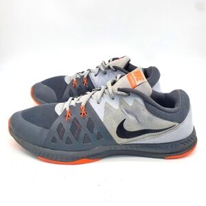 Nike Shoe Men's 13 Air Epic Speed TR II Sneaker 852456-004 Gray Orange Trainers